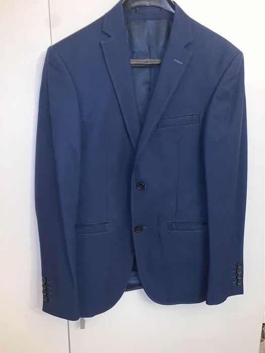 Мъжки костюм - син