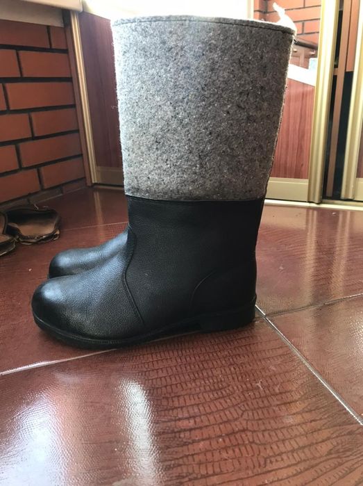 сапоги керзовые утепленные.Привезены из Германии