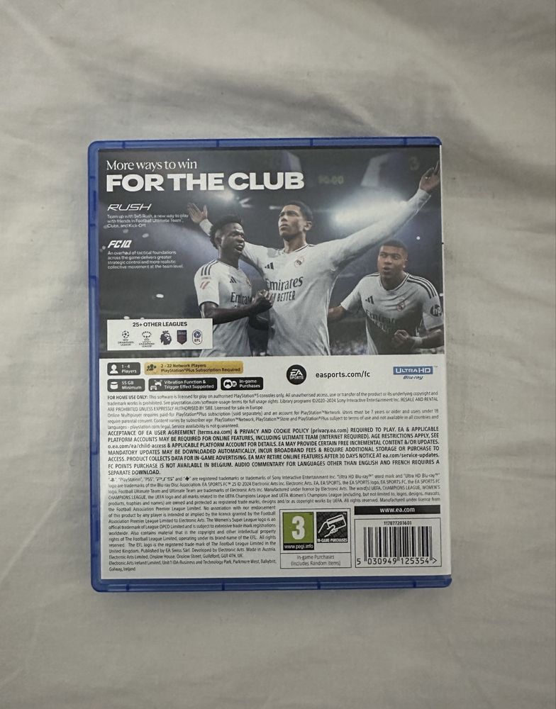 FC 25 за PS5 playstation 5