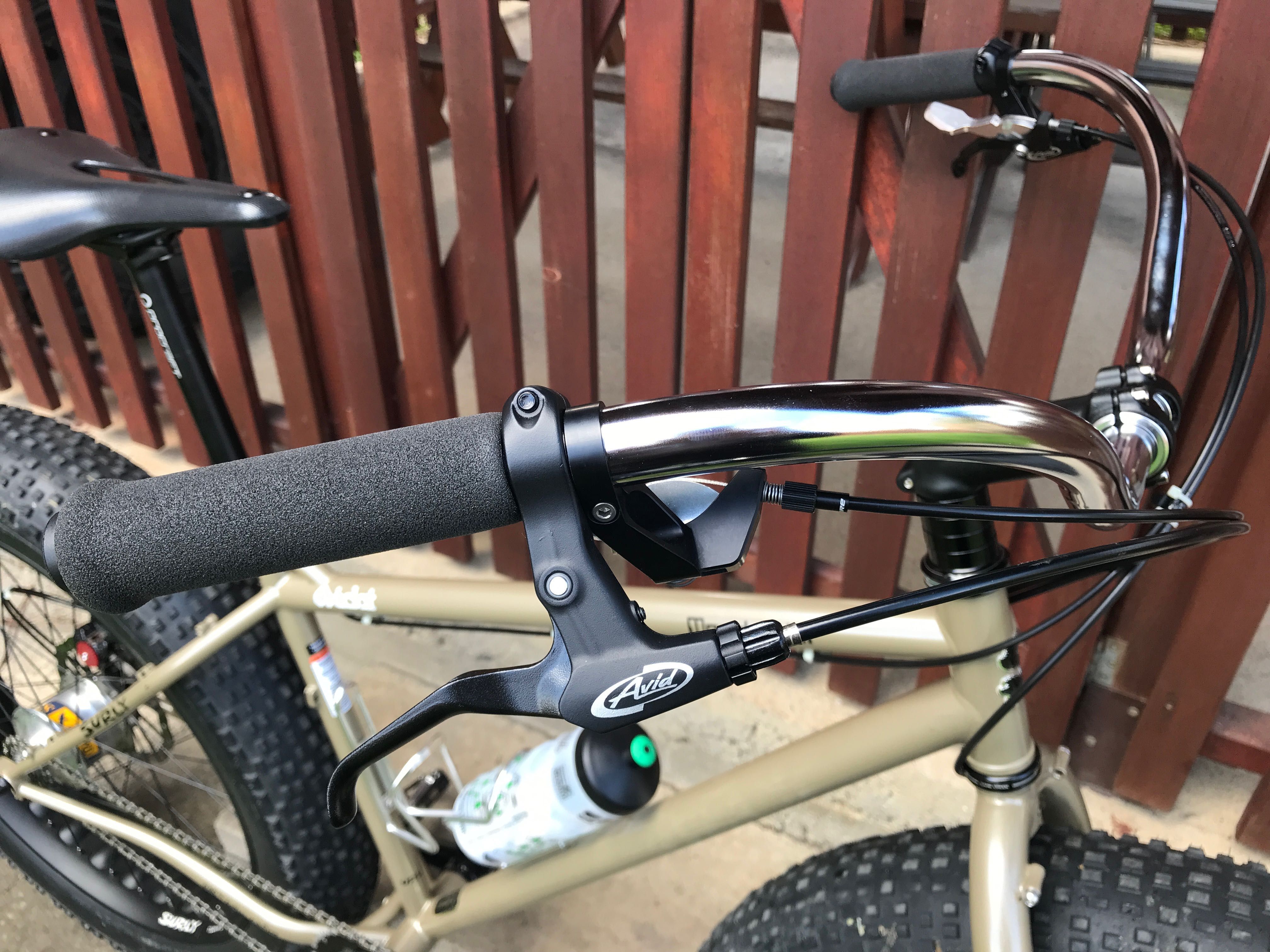 Surly Moonlander, Rohloff Brooks Cinq, Bikepacking Touring Fatbike Fat