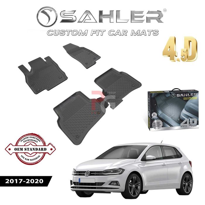 Гумени стелки за VW Polo / Поло / 2017+