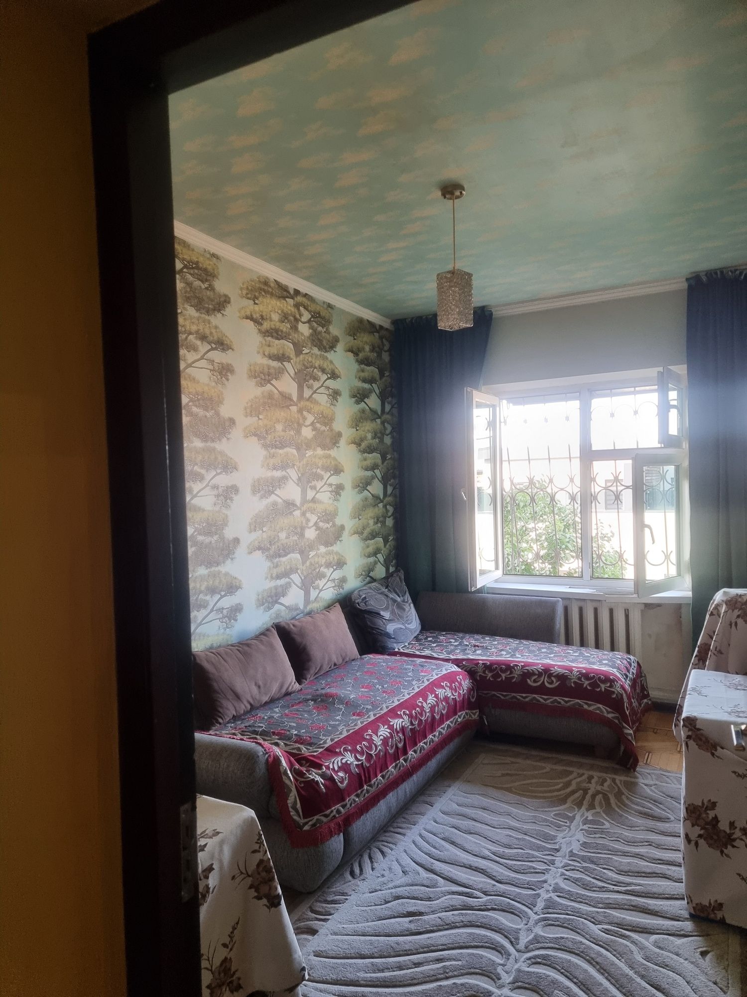 Продаётся 4/4/4 квартира в районе Парк Бабура, за рестораном  ,,Jumanj