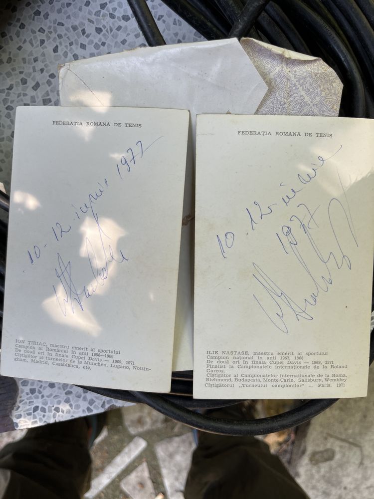 Ilie Nastase&Ion Tiriac semifinale Cupa Devis impotriva Angliei .