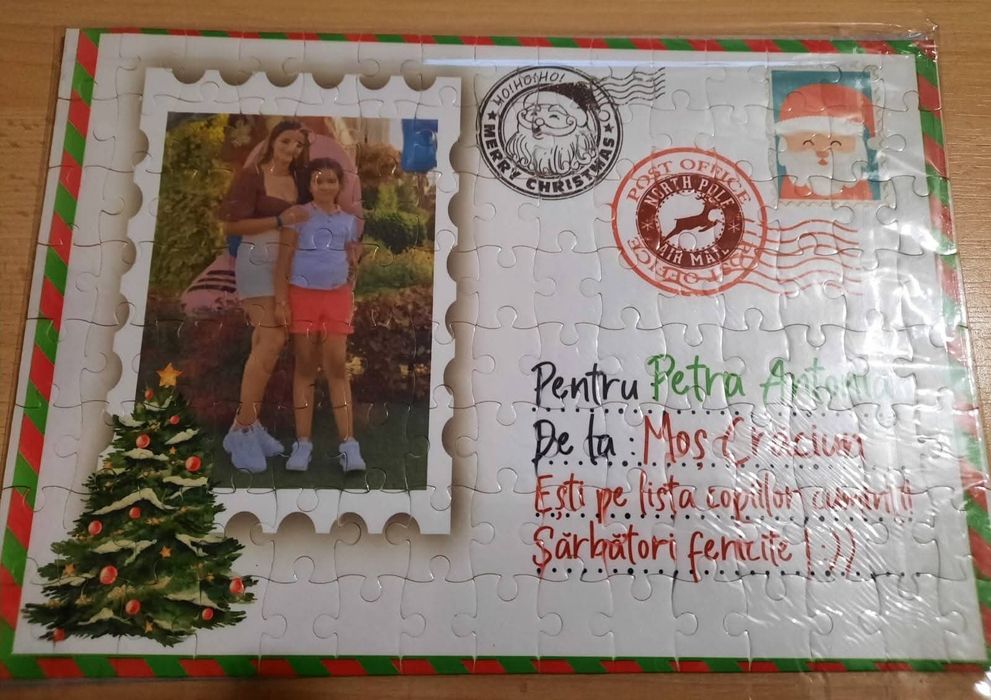Puzzle personalizat - Cadou Crăciun
