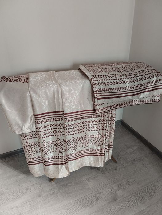 Портьеры на большое окно