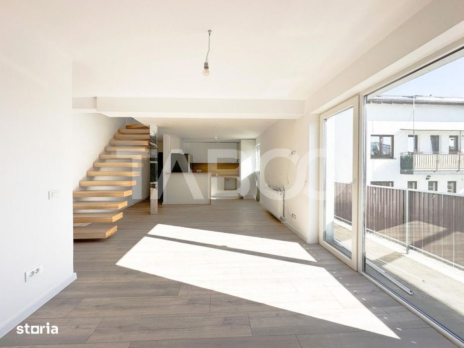 Apartament cu 4 camere 105 mp pe 2 nivele in vila noua cu parcare