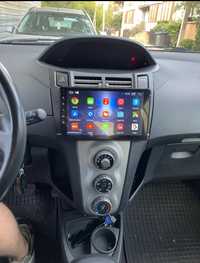 Navigatie android Toyota Yaris Waze YouTube GPS BT USB