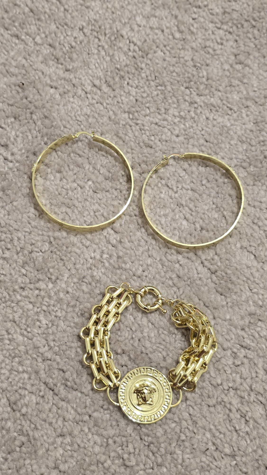 Set bratara si cercei Versace