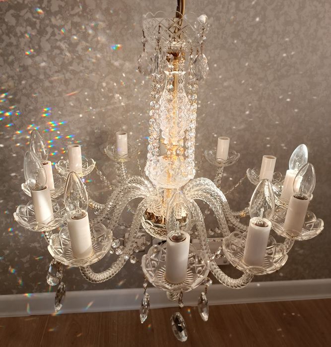 Люстра Чехия хрусталь