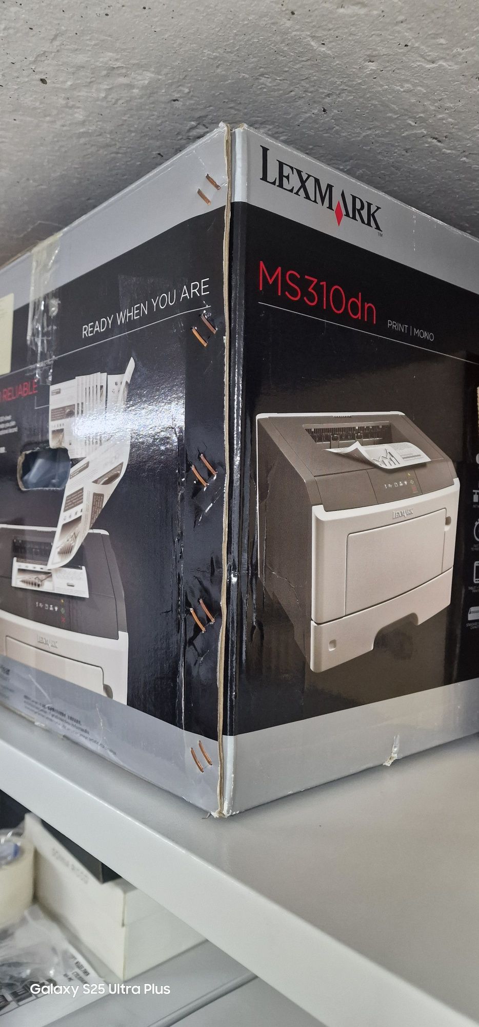 Лазерный принтер Lexmark ошибка не видит бумагу, на ремонт или запчаст