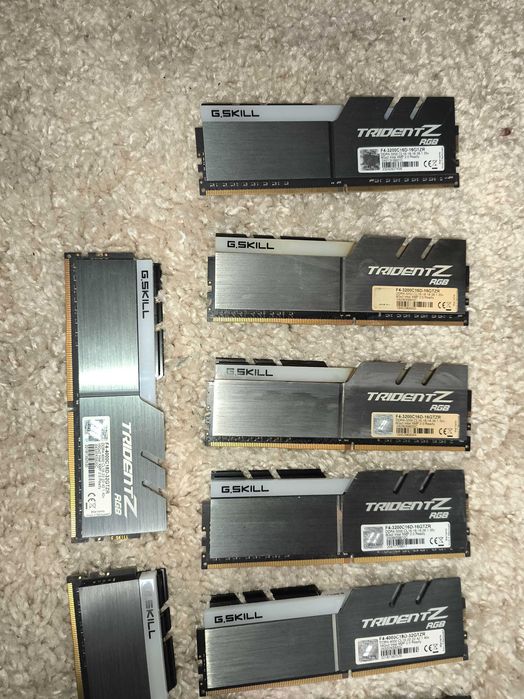 Memorie G.Skill Trident Z RGB 32GB DDR4 3600MHz CL18 Dual Channel Kit