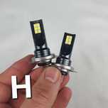 Bec LED-H1 H3 H4 H7 H8 H9 H11 H13 HB4 9006-Pret Mic- Faza Lunga Scurta