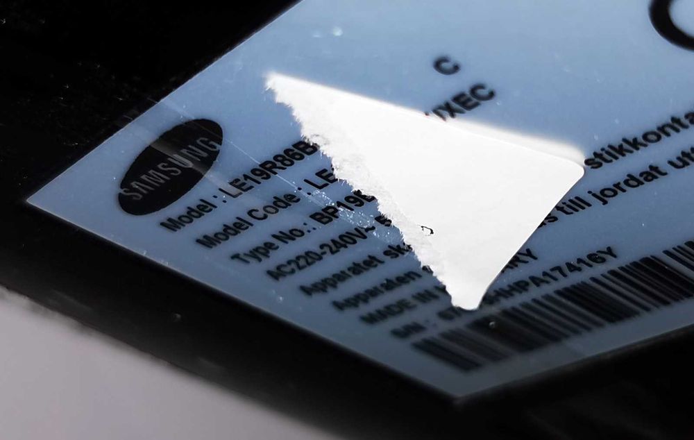 Tv de bucatarie Samsung LE19R86BD - 19 inch/38 cm