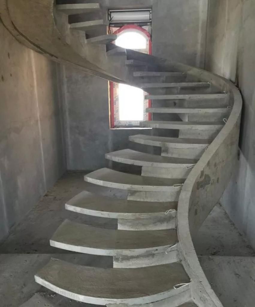 Монолитные лестницы, любых сложностей и дизайна