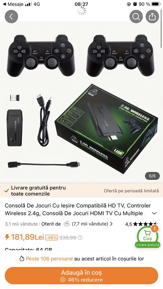 Consola de jocuri