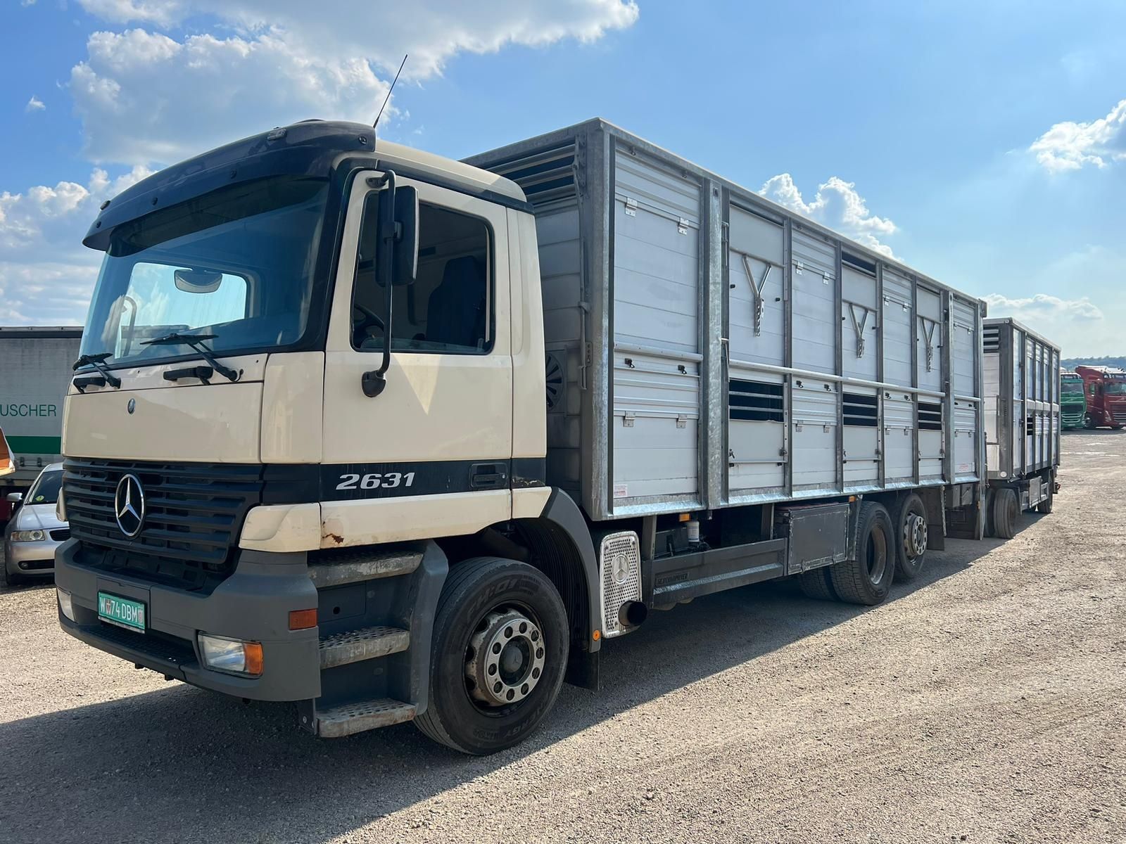 Tandem TRANSPORT ANIMALE VII - Mercedes Actros 2531