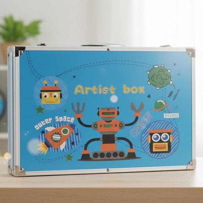 Творчески комплект за рисуване – 145 части в удобен куфар