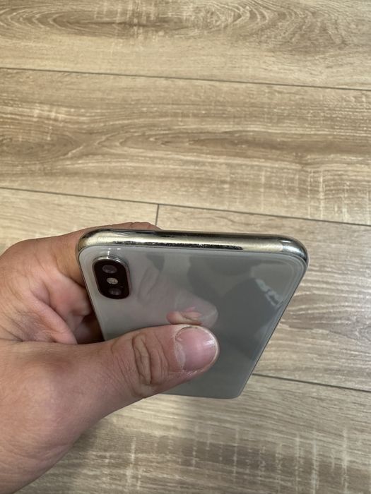 Carcasa iPhone X alb, full flex