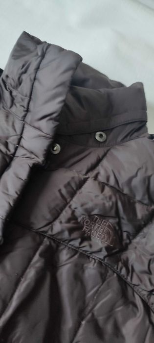 Яке с естествен пух Salewa -S,The north  face -S кафяво естествен пух