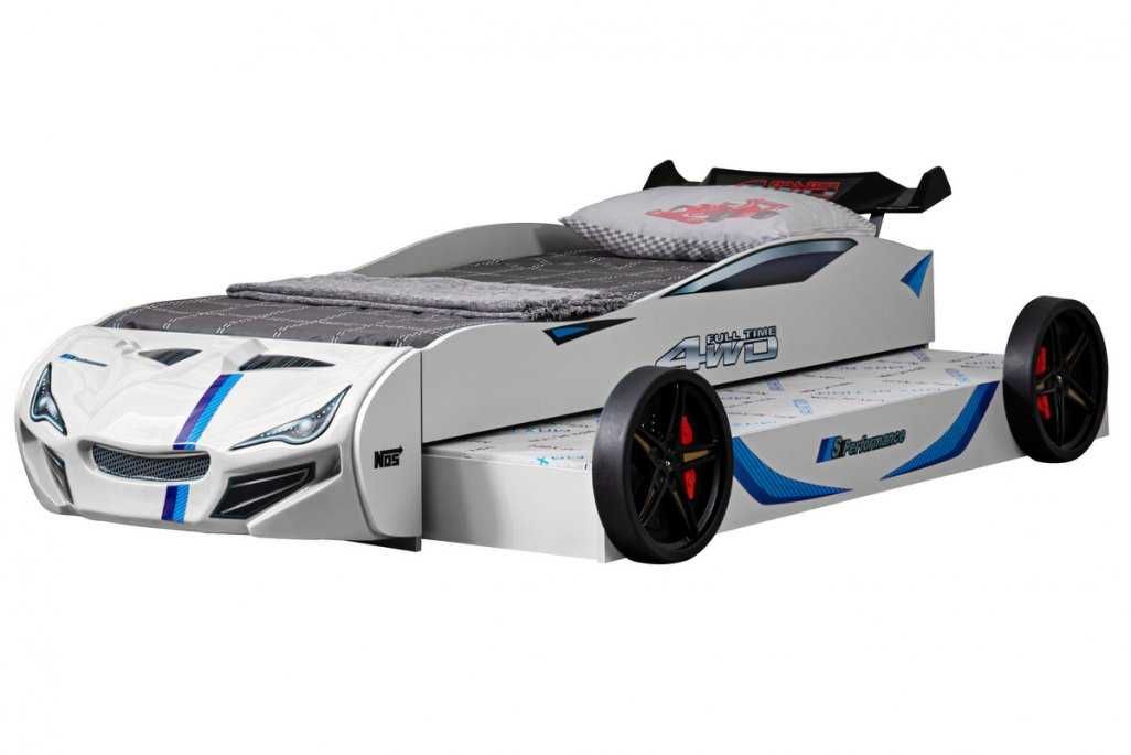 Легло кола GT1 RALLY  с двойна опция за легло