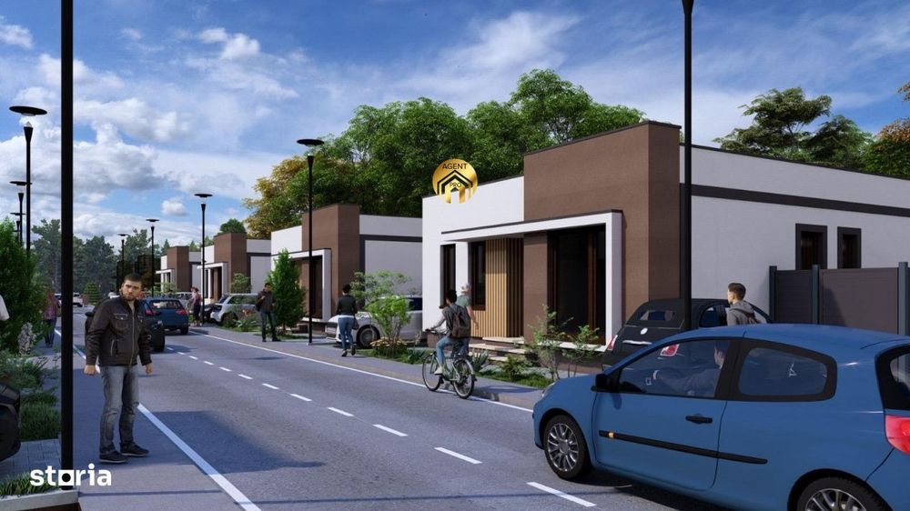 Casa pe parter  de vanzare in Clinceni – 3 camere, 300mp teren