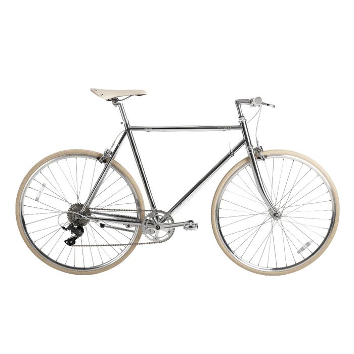 Bicicleta YIWU+ Chrome