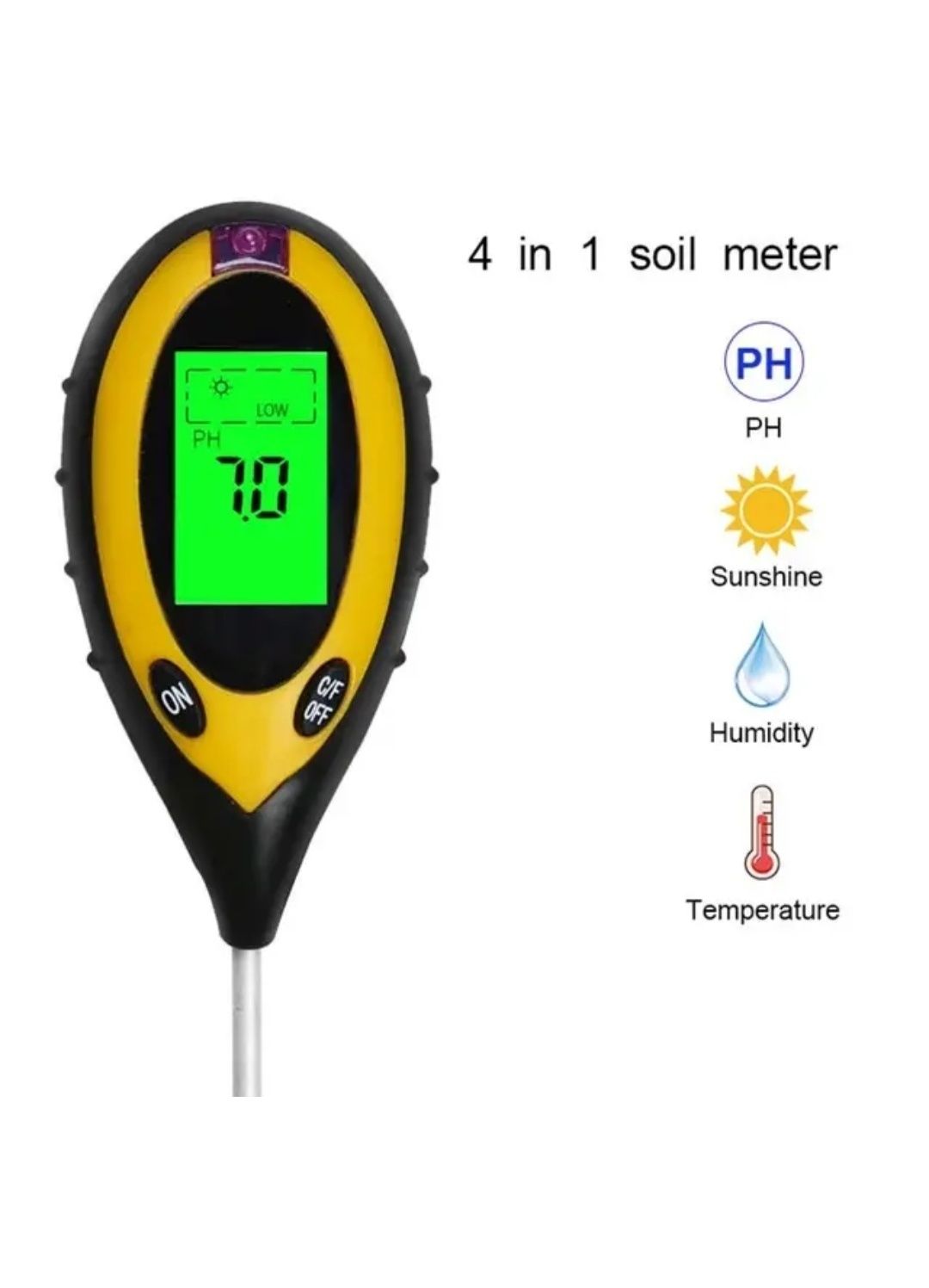 4 in 1 - Soil Tester (tuproq tekshirgich)