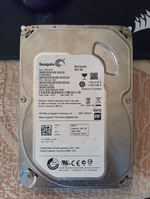 Hard disk 500GB Baracuda