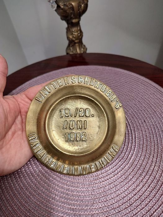 Scrumiera Mercedes Benz bronz
