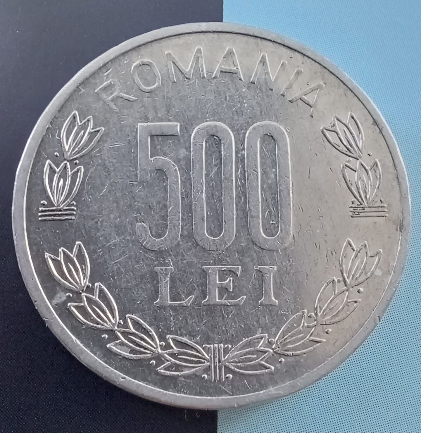 Monedă 500 lei an 1999