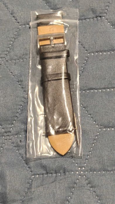 Нова 22мм каишка от Естествена Кожа - Супер Тънка и Удобна! + Подарък