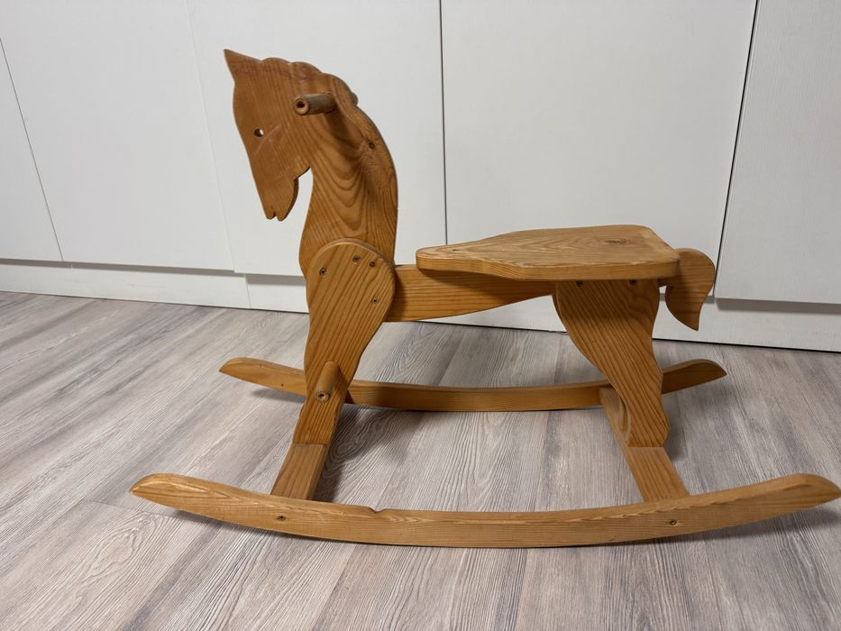 Calut lemn balansoar