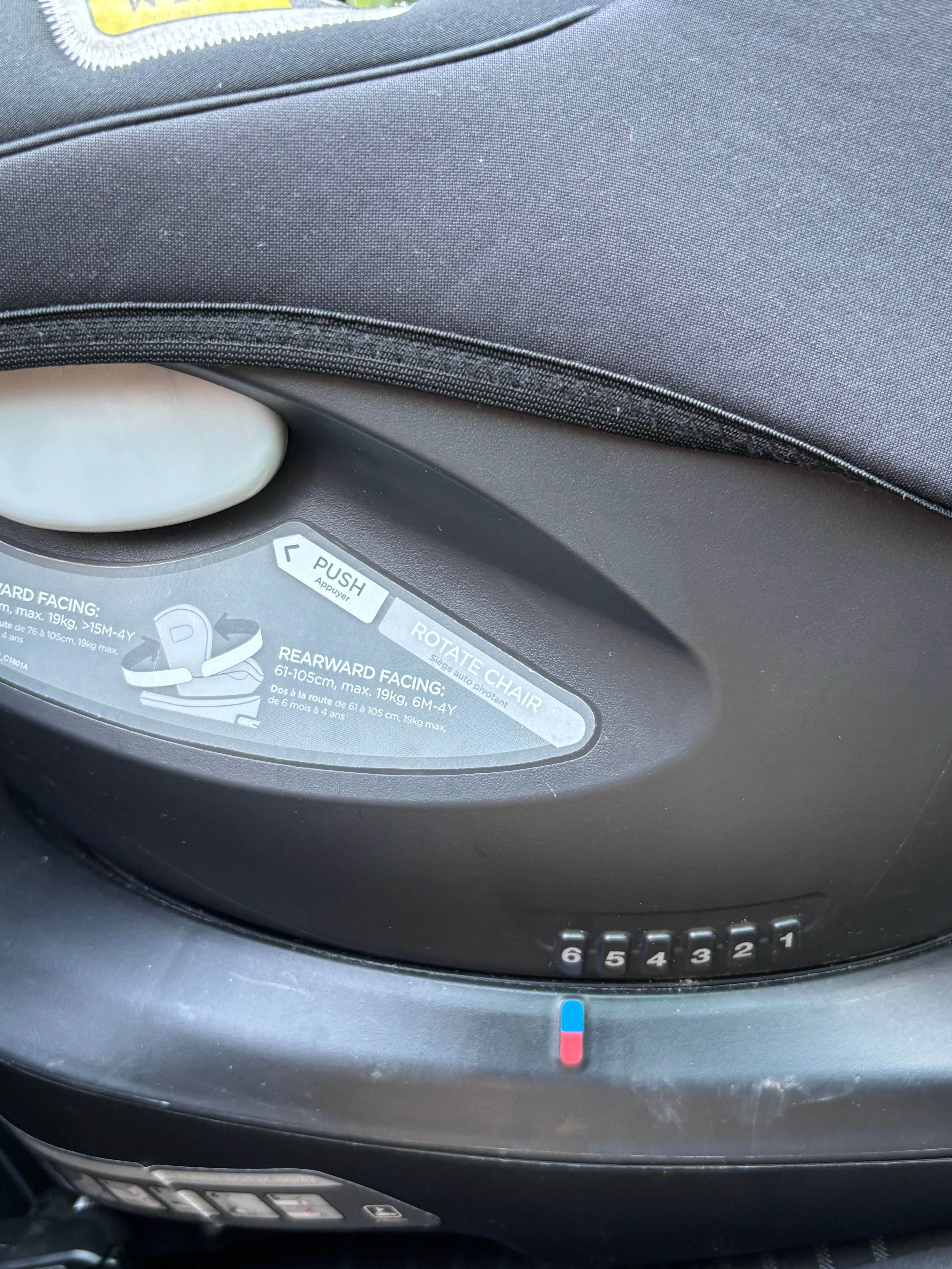 Scaun auto Joie I Spin 360 E isofix si picior de sprijin