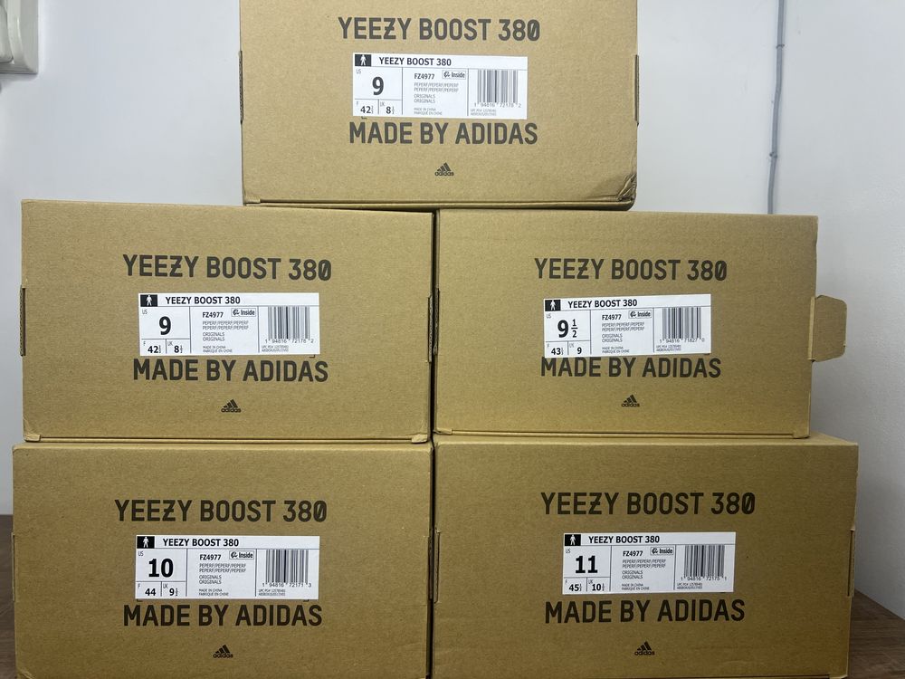 Adidas Yeezy Boost 380 Pepper Reflective - чисто нови