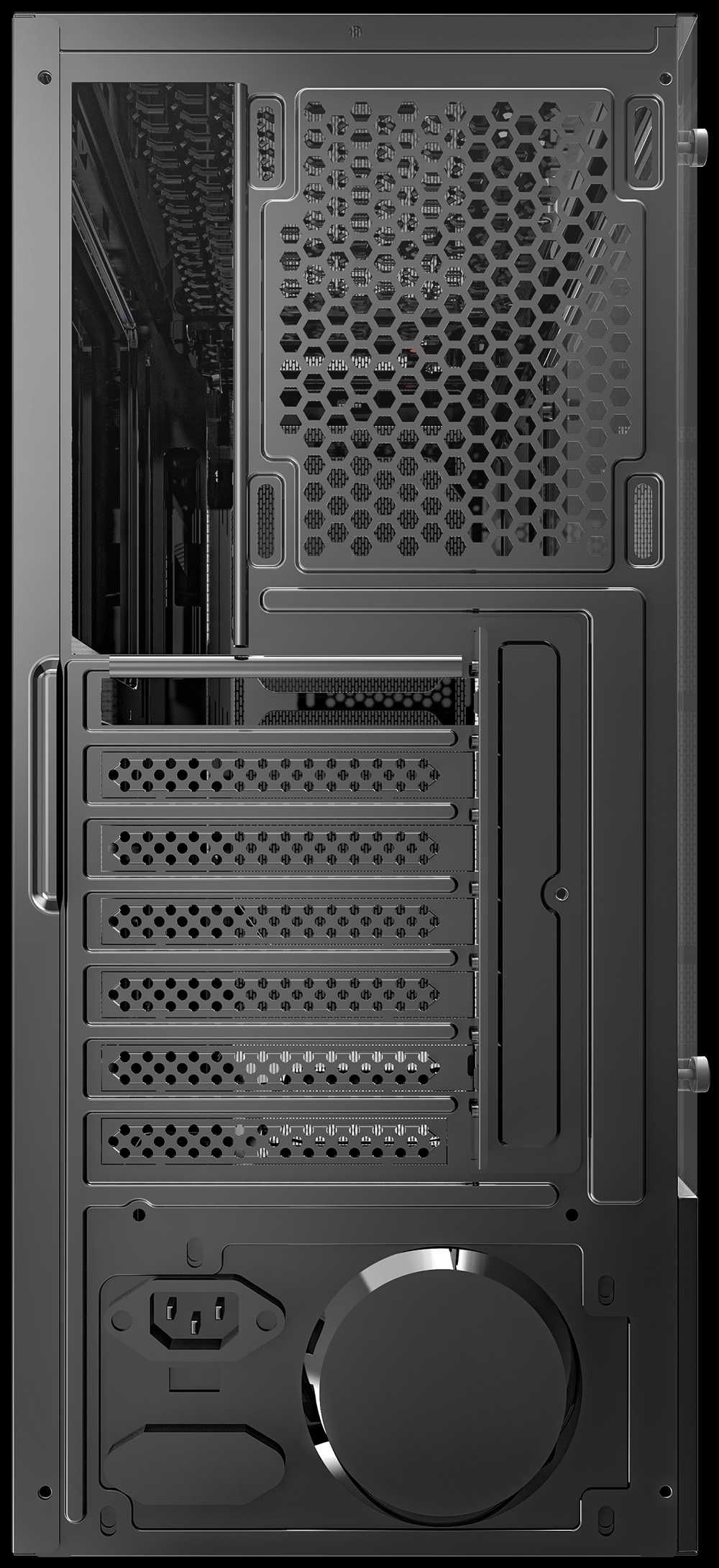 [НОВЫЙ] Корпус DarkFlash LEO Black (with 4 fans)
