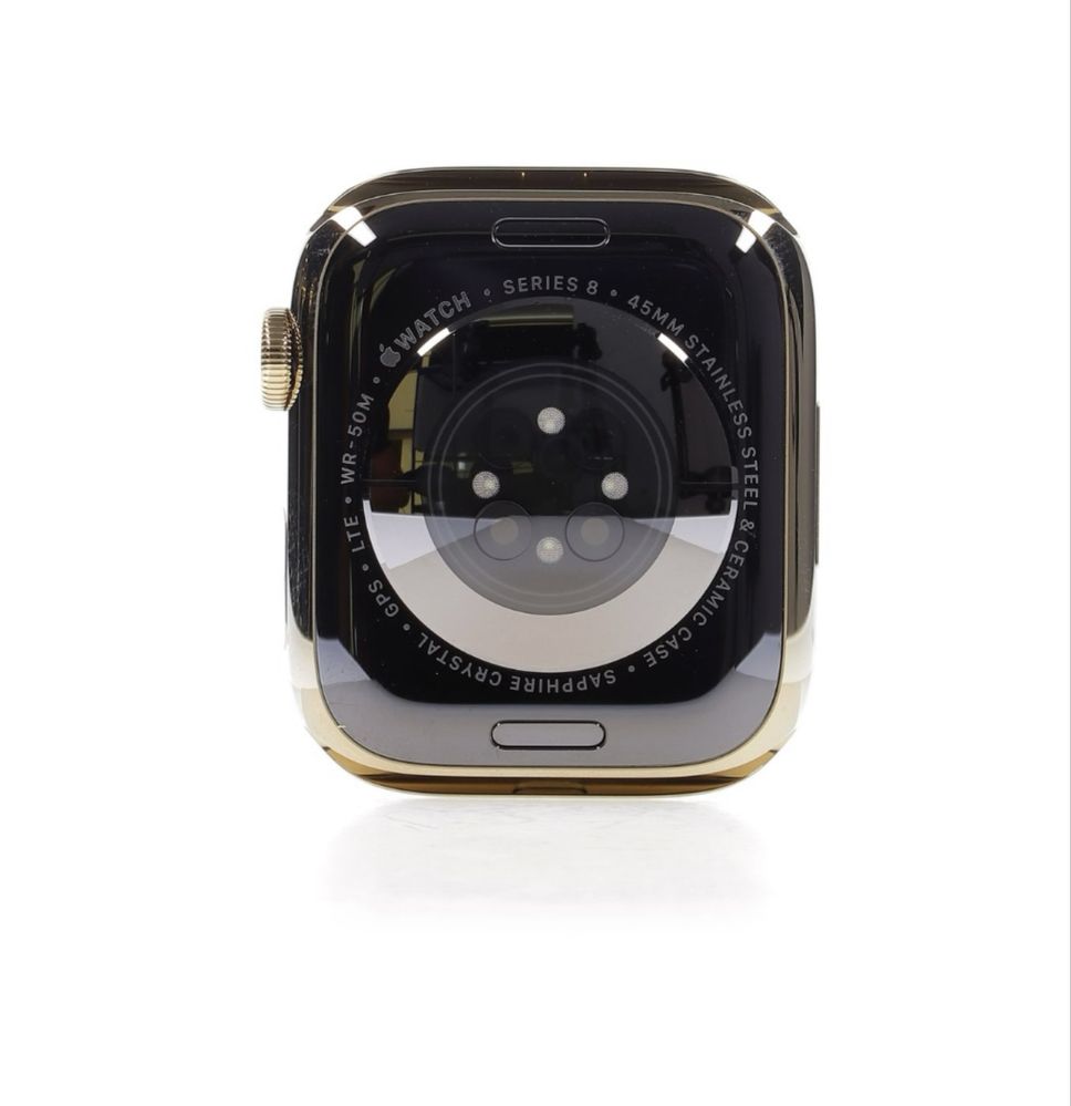 Apple Watch 8, GPS, Cellular, Корпус Gold Stainless Steel 45mm,