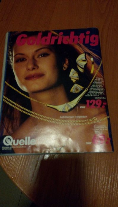 Quelle katalog - jetzt aktuell - marz 1994 /списание на Квеле март 94г