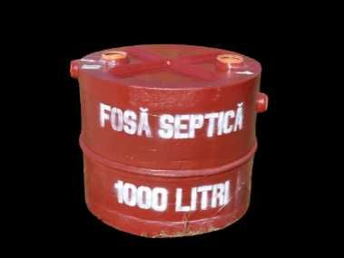 Fosa septice 1000 litri, pentru 2-3 persoane