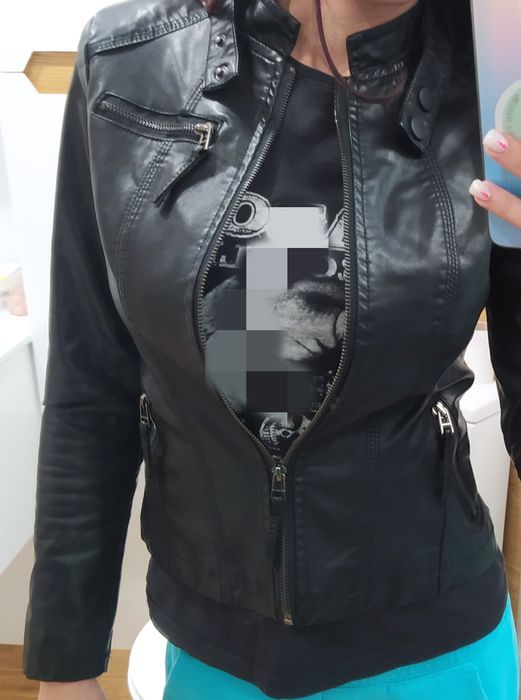 Кожено яке (изкуствена кожа)