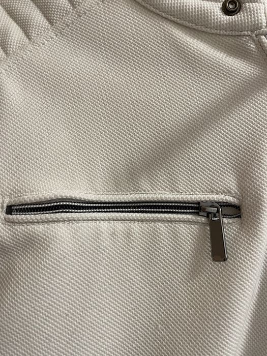 Jacheta zara alba casual-sport