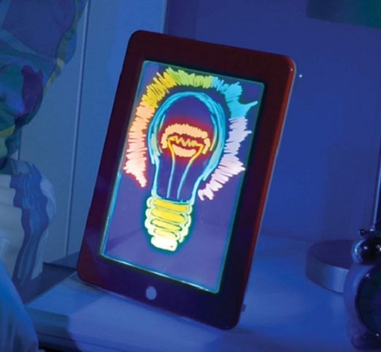 Tableta de desen interactiva pentru copii efecte luminoase Magic Pad
