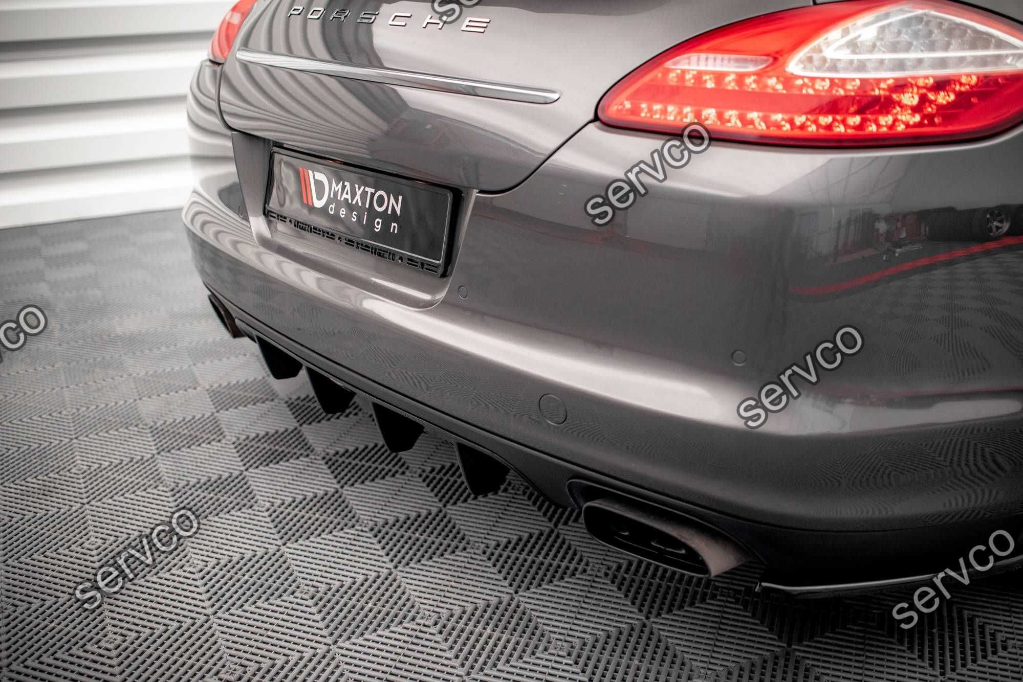 Difuzor bara spate Panamera / Panamera Diesel 970 09-13 v4 - Maxton