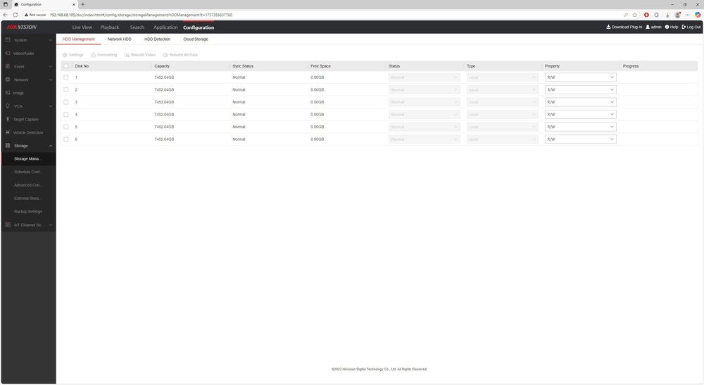 Hikvision DS-9664NI-I8 (64 канал) + 48ТВ HDD в подарок