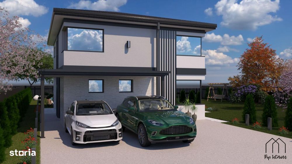 Proiect rezidential! parcele cu autorizatie 600-655mp P+1 zona linisti