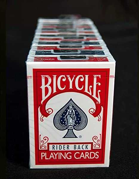 Игральные карты Bicycle Rider Back Playing Cards! Made in USA!