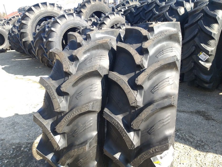 Cauciucuri noi 320/70 R24 OZKA radiale tractor fata cu incarcator