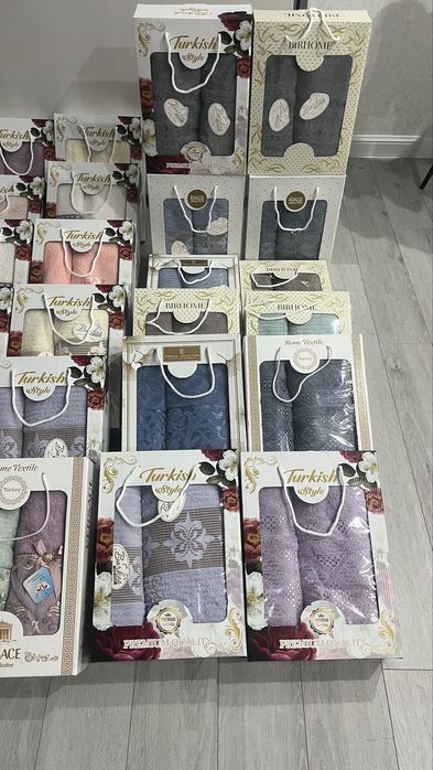 Набор полотенца подарочной коробке