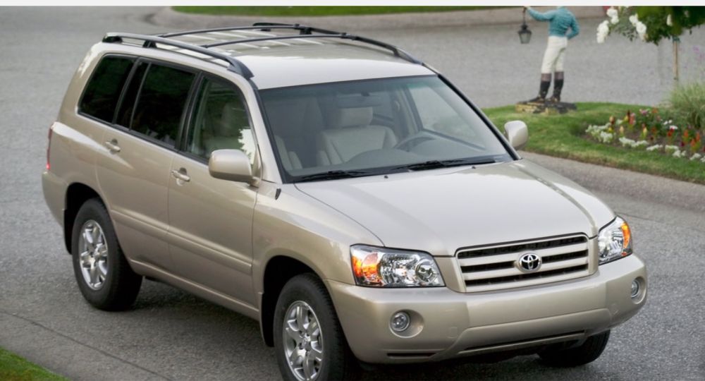 Стекла фар Toyota Highlander (Тойота Хайдандер)