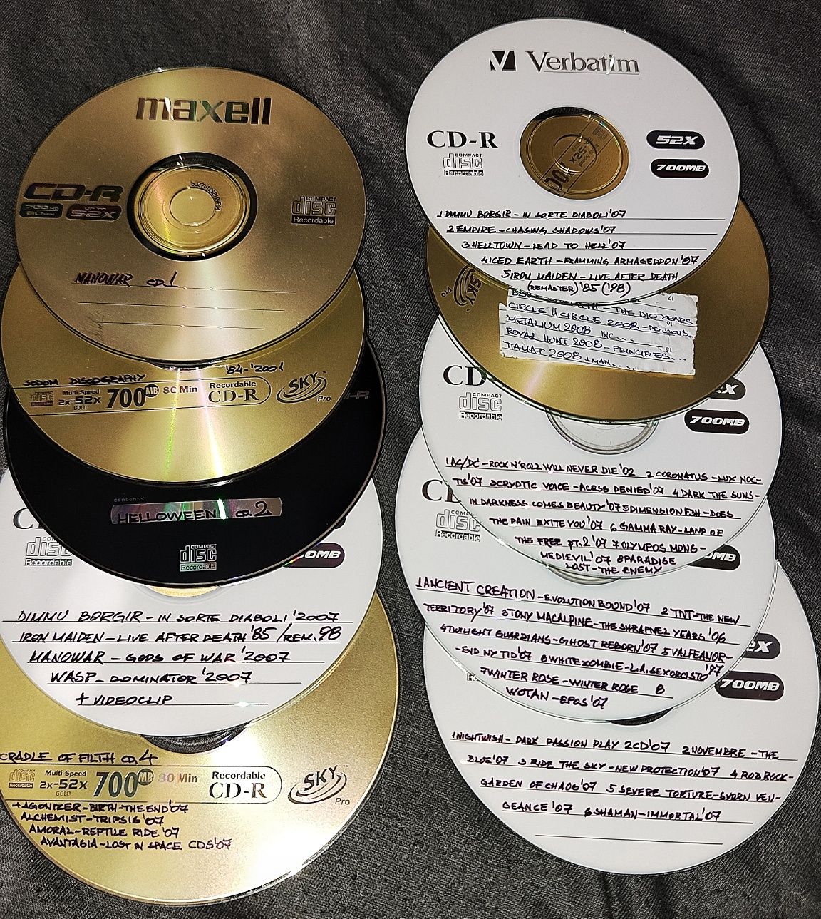 CD-R дискове с метъл