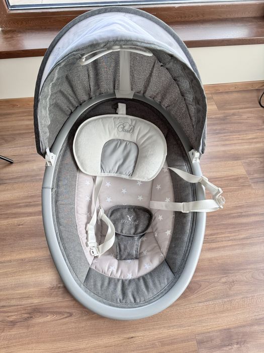 CANGAROO Електрическа люлка - шезлонг CLOUD СИВ